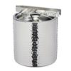 BarCraft Small Hammered Ice Bucket with Lid