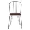 District Grey Metal & Elm Wood Chair