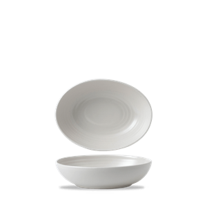 Evo Pearl Deep Oval Bowl 16.4 x 21.6cm / 8.50 x 6.375inch