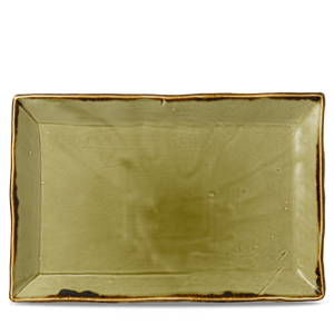 Harvest Green Rectangle Tray 13.50 / 9.125inch