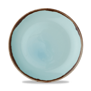 Harvest Turquoise Coupe Plate 10.25inch