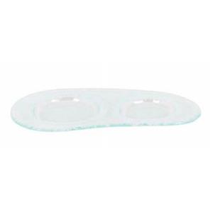 Baecula Natrural Clear Dish 2 Compartments