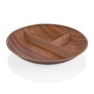 Round Dish 3 Compartments PS 24.5 x 3.5cm