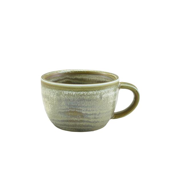 Terra Porcelain Matt Grey Coffee Cup 230ml / 8oz at Drinkstuff