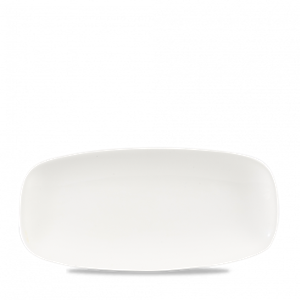 White Chefs Oblong Plate 10.6 x 5inch