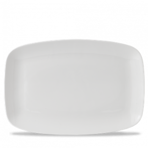White Oblong Chefs Plate 13.50 x  9.25inch