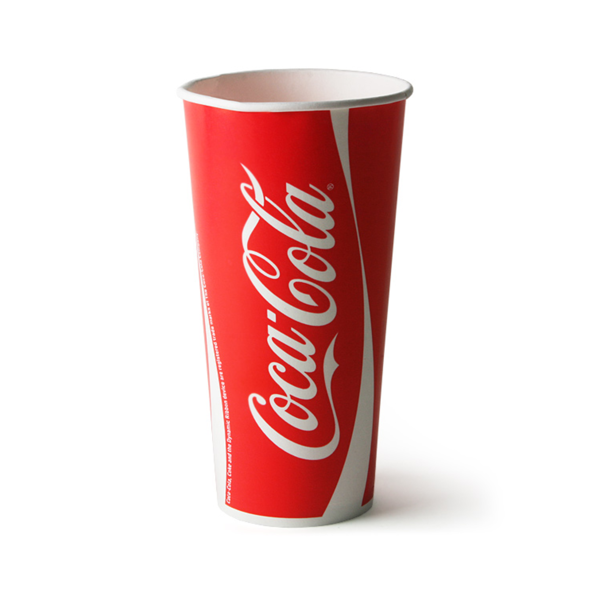 Yocup Company: KR 32 oz Coca-Cola Paper Soda Cup - 600/Case