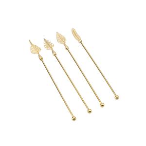 BarCraft Set of 4 Cocktail Stirrers in Gift Box