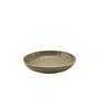 Terra Porcelain Matt Grey Scalloped Coupe Bowl 20.3cm