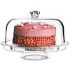 Multifunctional 5 in 1 Cake Stand and Dome