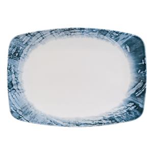 Wave Rectangular Plate 12.5inch / 32cm