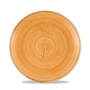 Stonecast Tangerine Coupe Plate 8.66inch / 21.7cm