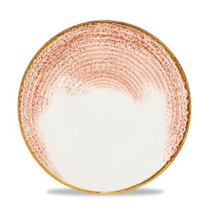 Studio Prints Homespun Accents Coral Coupe Plate 10.25inch / 26cm