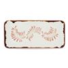 Harvest Mediterranean Terracotta Rectangular Plate 13.625inch x 6.25inch / 34.6 x 15.6cm