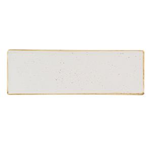 Churchill Stonecast Barley White Oblong Plate 12 x 3.5inch / 30 x 9cm