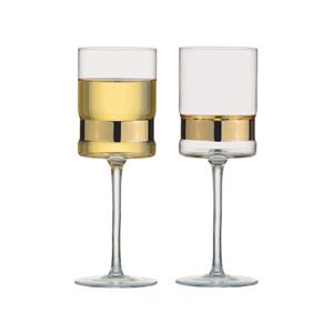 SoHo Wine Glasses Gold 12.3oz / 350ml