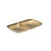 Gold Artemis Double Dip Tray 15.5cm x 9cm