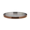 Brushed Copper Round Plate 9inch / 23cm