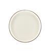 Terra Porcelain Aqua Blue Two Tone Presentation Plate 21cm