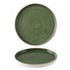 Stonecast Sorrel Green Walled Plate 10.25inch / 26cm