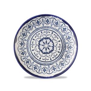 Harvest Mediterranean Moresque Coupe Plate 6.5inch / 16.5cm