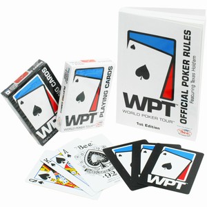 WPT Complete Texas Hold'em Book and Cards Set