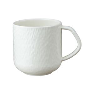 Porcelain Carve White Large Mug 14oz / 400ml