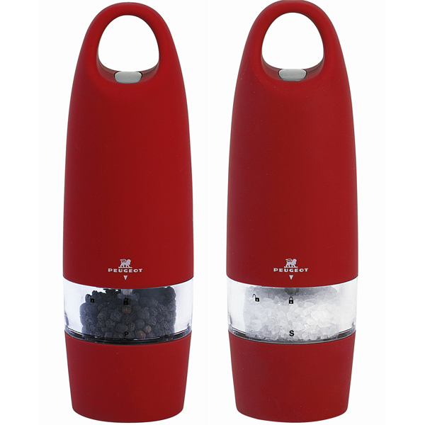 Spicy Grinder: Peugeot Zest Electric Salt/Pepper Mill - Salt & Pepper