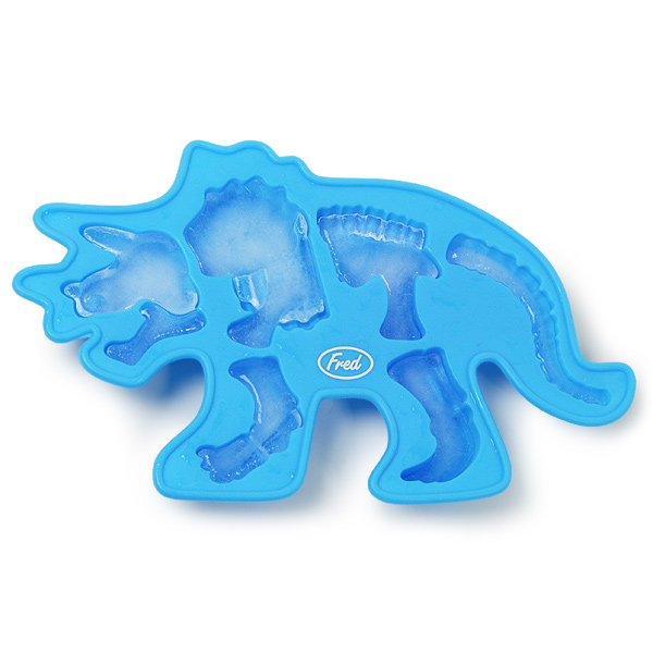 Fred FOSSILICED Ice Tray Triceratops Dinosaur Fossils Mold Candy 