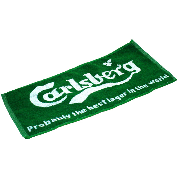 Carlsberg Bar Towel  Buy Bar Accessories Branded Bar Towels - Buy at  Drinkstuff