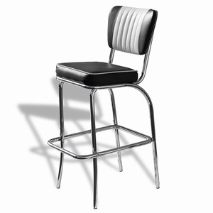 El Camino Diner Stool Black