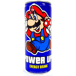 Nintendo Mario Power Up Energy Drink