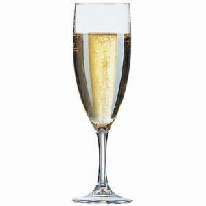 Elegance Champagne Flutes 6oz LCE at 125ml