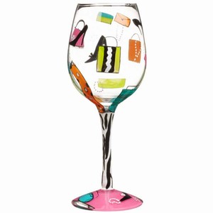 Lolita Shopaholic Too Wine Glass 15.5oz / 440ml