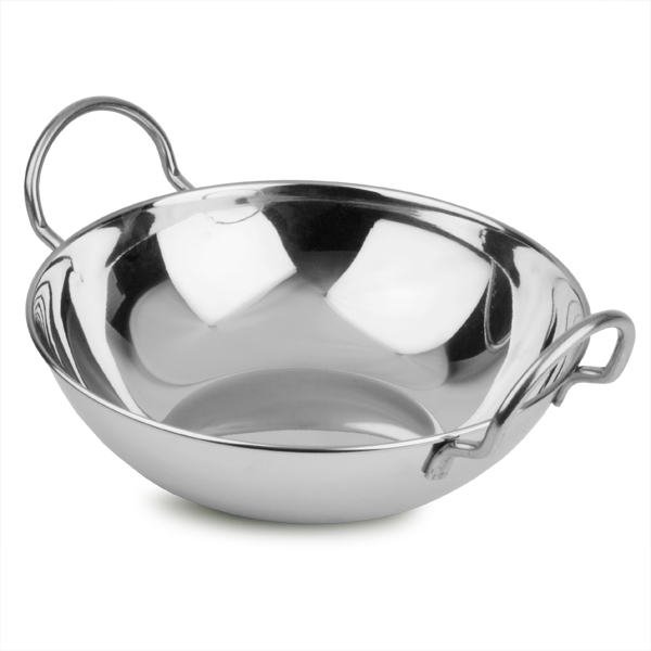 Stainless Steel Balti Dish 18.5cm