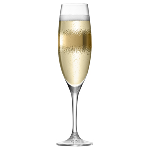 LSA Celeste Gold Champagne Flutes 7.4oz / 210ml