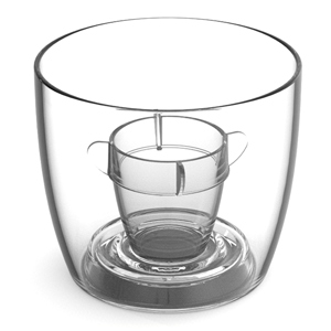 Bomber Cups Clear 3.8oz / 108ml