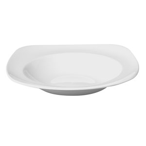 Churchill White X Squared Pasta Plate SPP 11inch / 28cm