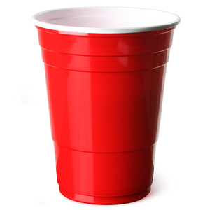 Red American Party Cups 16oz / 455ml