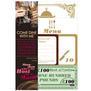 Come Dine With Me Dinner Party Game
