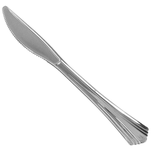 Plastic Knives Silver