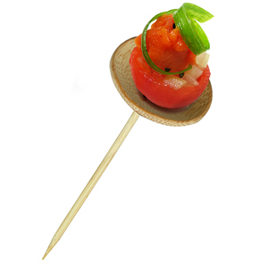 Thani Bamboo Mini Dishes with Skewers
