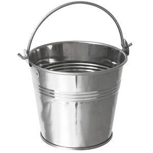 Genware Stainless Steel Serving Bucket 10cm