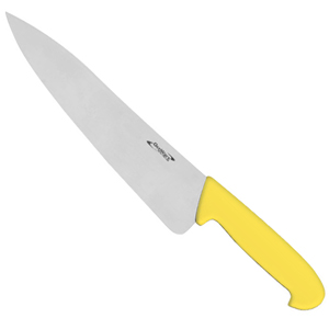 Genware Chefs Knife 6inch Yellow - Cooked Meat