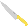 Genware Chefs Knife 10inch Yellow - Cooked Meat