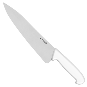 Genware Chefs Knife 8inch White - Bakery & Dairy