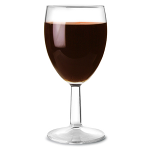 Saxon Toughened Wine Glasses 9oz LCE at 175ml