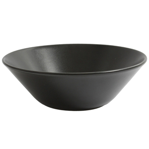 Midnight Serving Bowl Black 18cm
