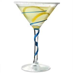 Spyro Martini Glasses Blue/Curacao 7.4oz / 210ml