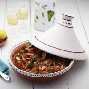 World of Flavours Mediterranean Patterned 30cm Tagine